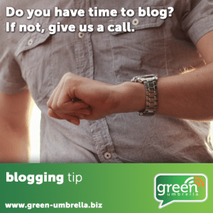 Do you have time to blog?