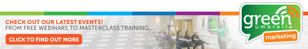 Green Umbrella events - training and webinars